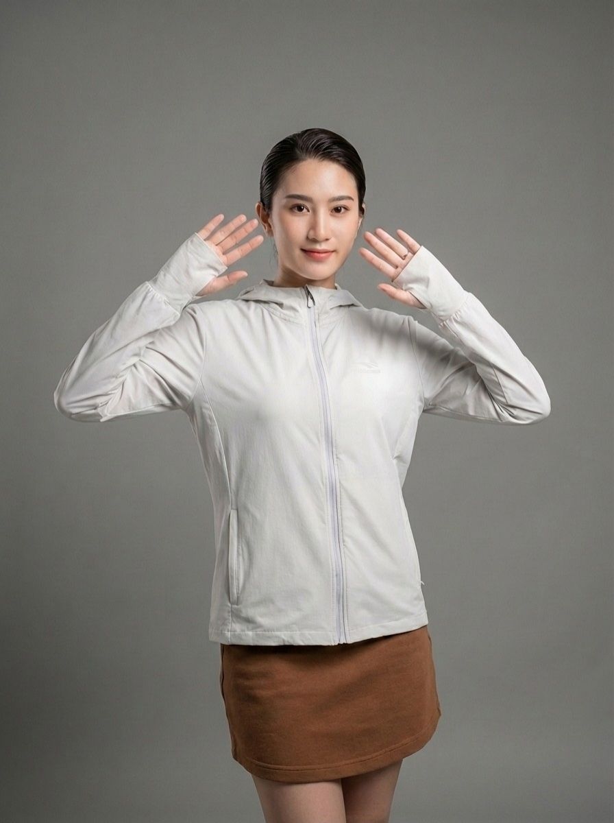 UPF100 | Áo Khoác Chống Nắng Nữ Anti-UV WJ25011