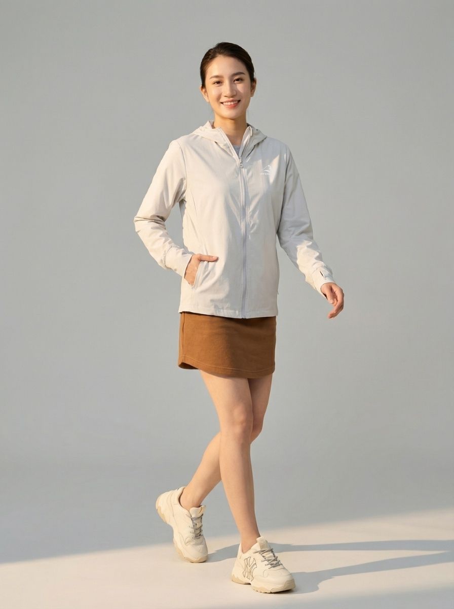 UPF100 | Áo Khoác Chống Nắng Nữ Anti-UV WJ25011