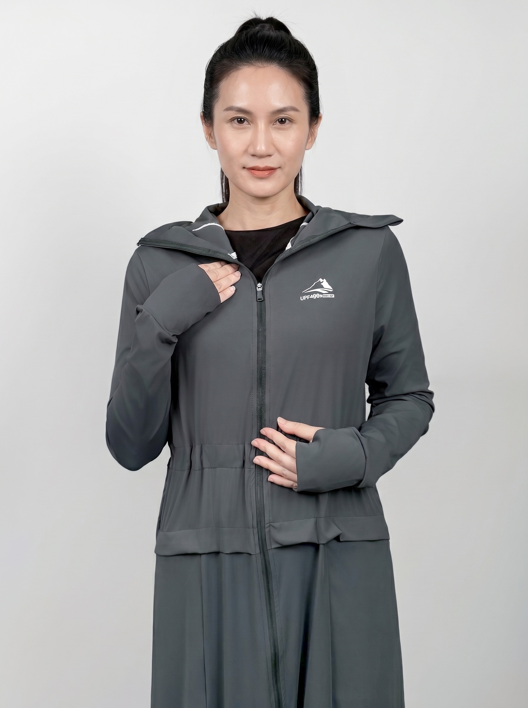 Áo khoác chống nắng toàn thân nữ UPF100 WJ25005