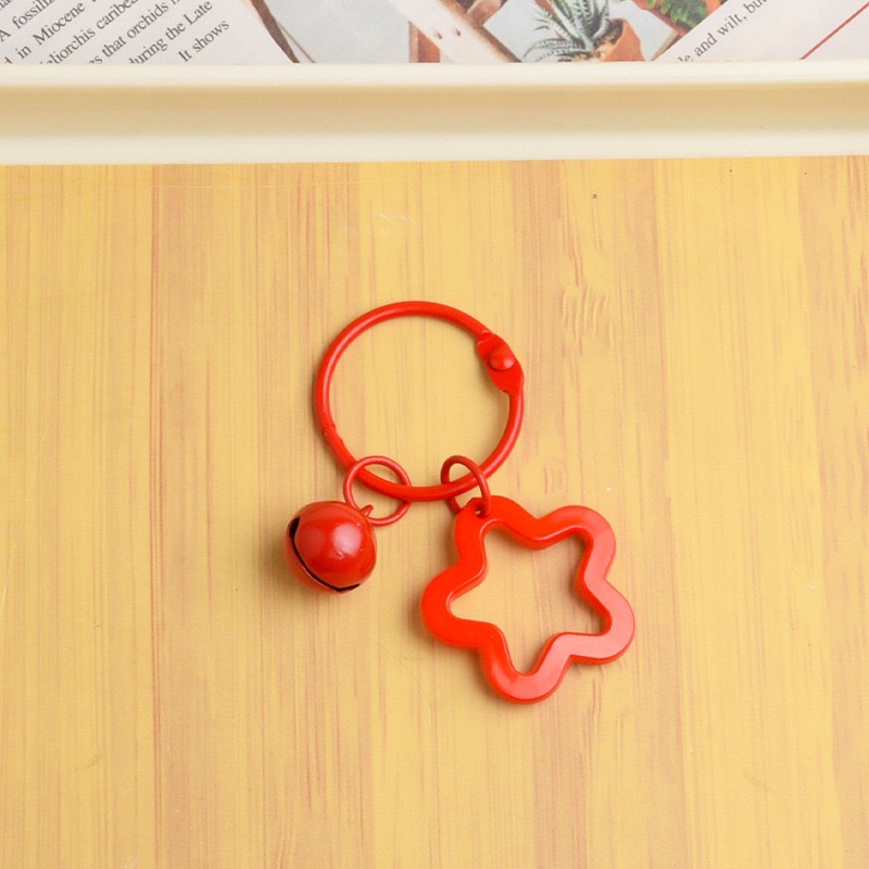 MÓC KHOÁ NGÔI SAO CHUÔNG LOẠI ĐỤC
