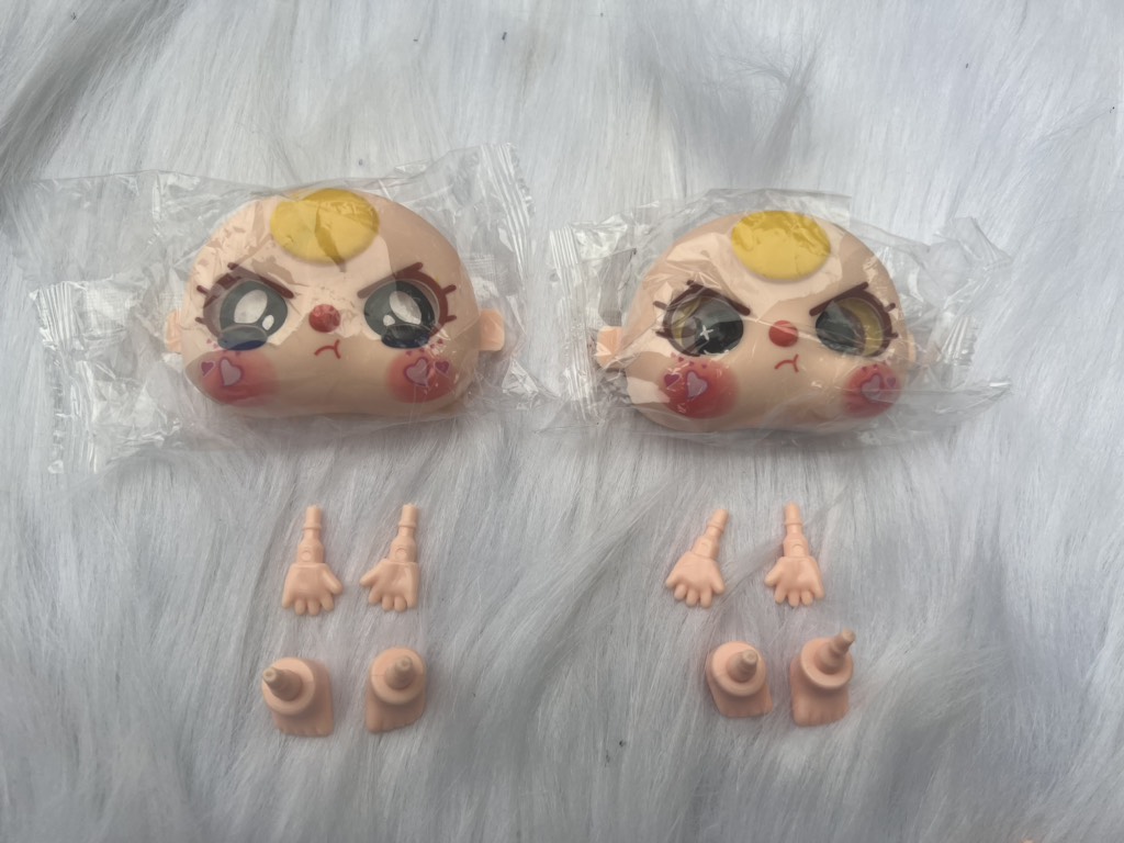 Mặt baby three (100% đủ tay chân)