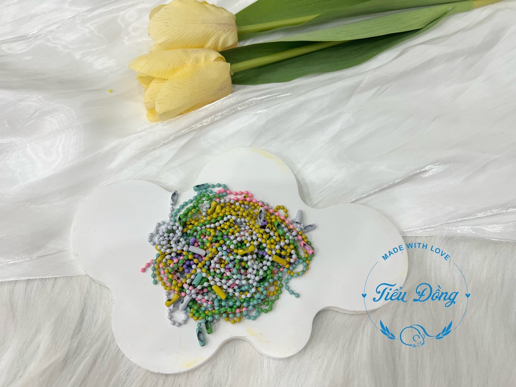 xích bi trộn màu