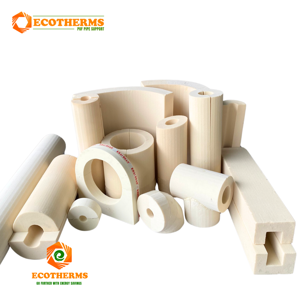 Gối Đỡ PU Foam Là Gì? Ứng dụng Gối Đỡ PU Foam cho hệ thống nhiệt lạnh