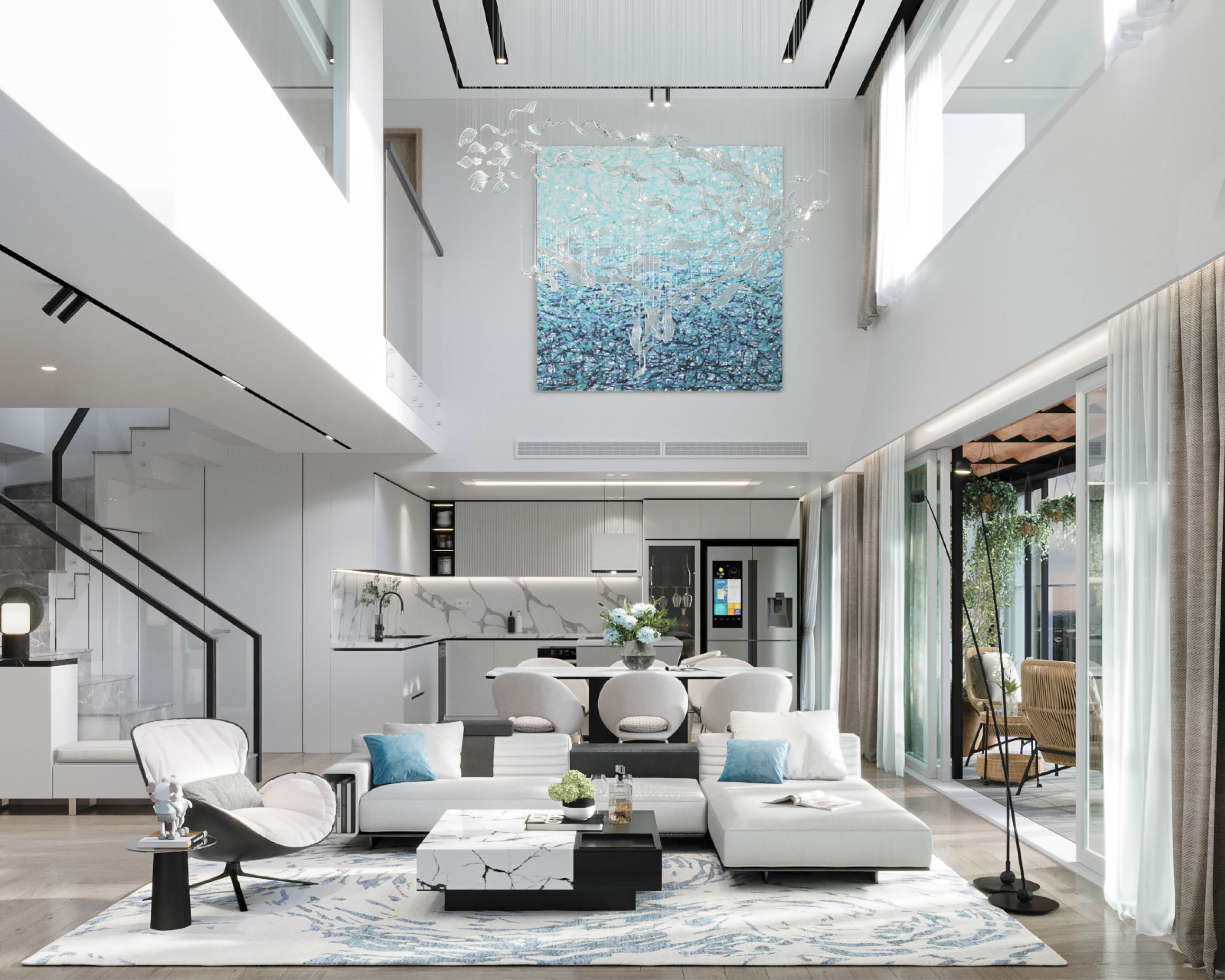 WHITE ON WHITE APARTMENT - Q2, HCM