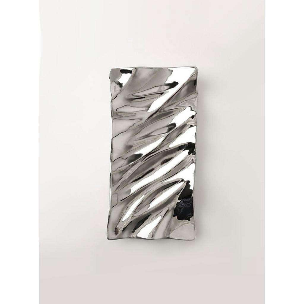 Khay lượn sóng trang trí chữ nhật