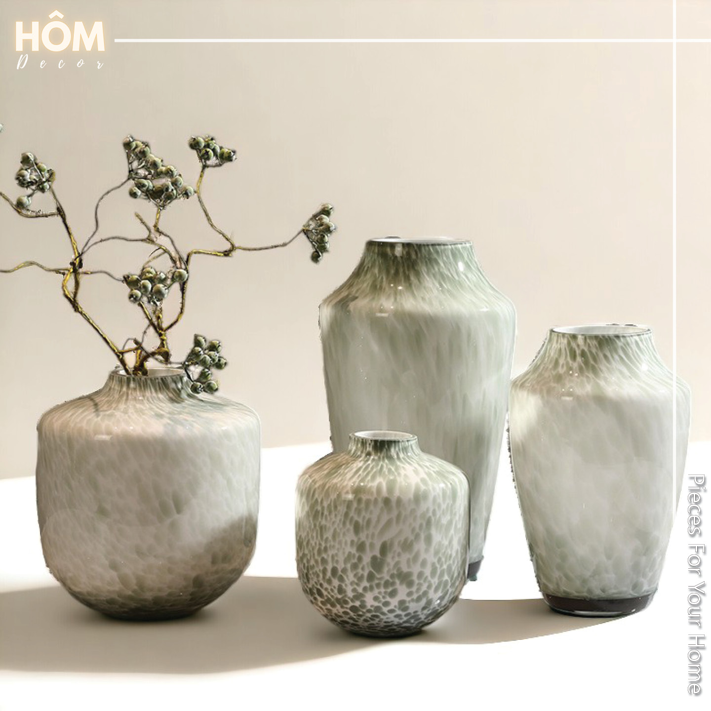 Bình Hoa Marble Ornament