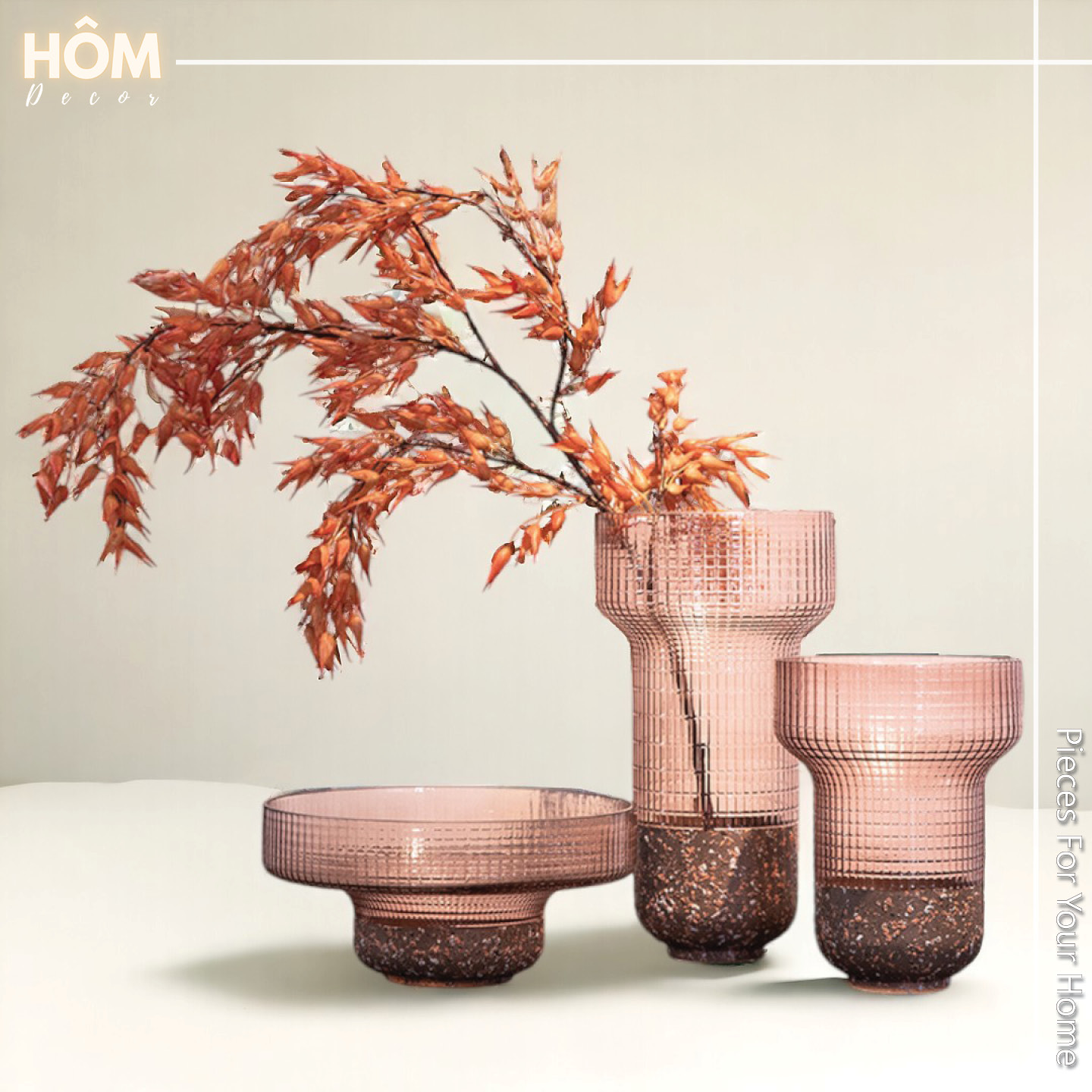 Bình Hoa Terra Rosé