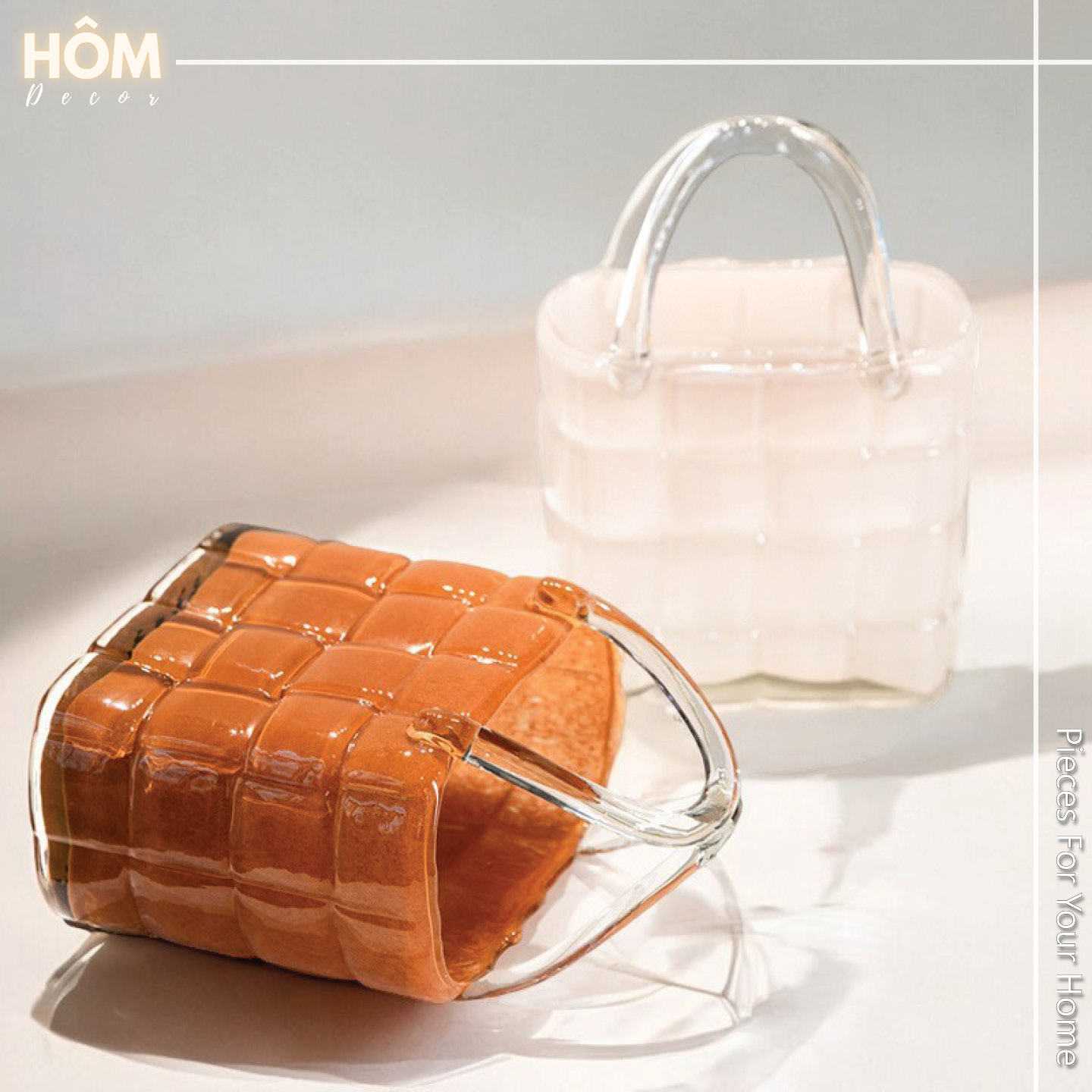 Bình hoa túi xách