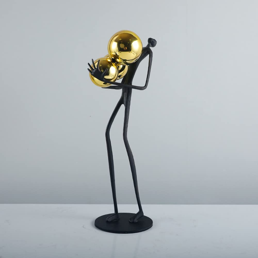 Tượng người ôm bóng