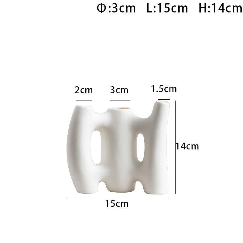 Bình gốm hình Chữ Thăng