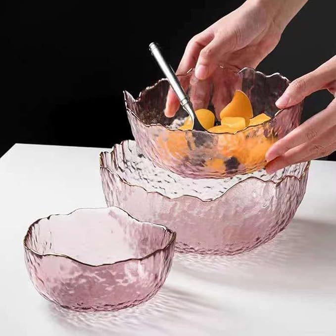 Bộ 3 Tô/Bát thủy tinh sang trọng