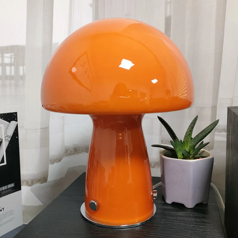 Đèn nấm để bàn phong cách hiện đại