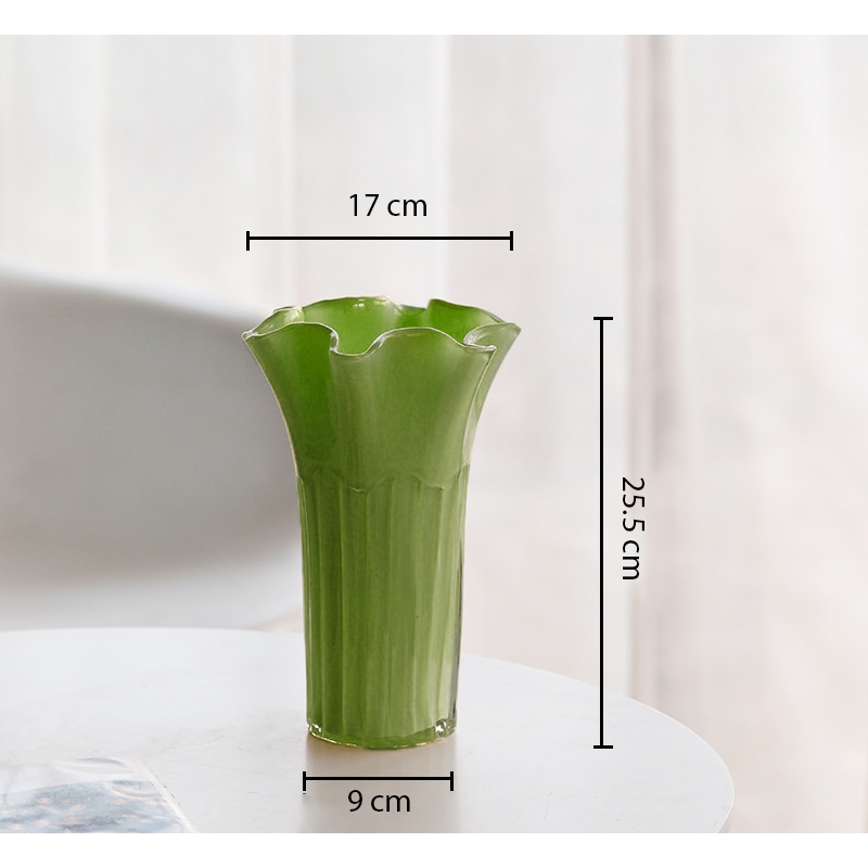 Bình hoa bắp cải