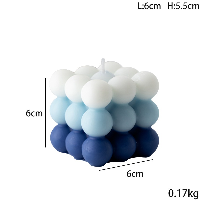 Nến thơm trang trí Rubik