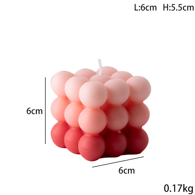 Nến thơm trang trí Rubik