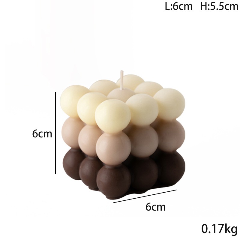 Nến thơm trang trí Rubik