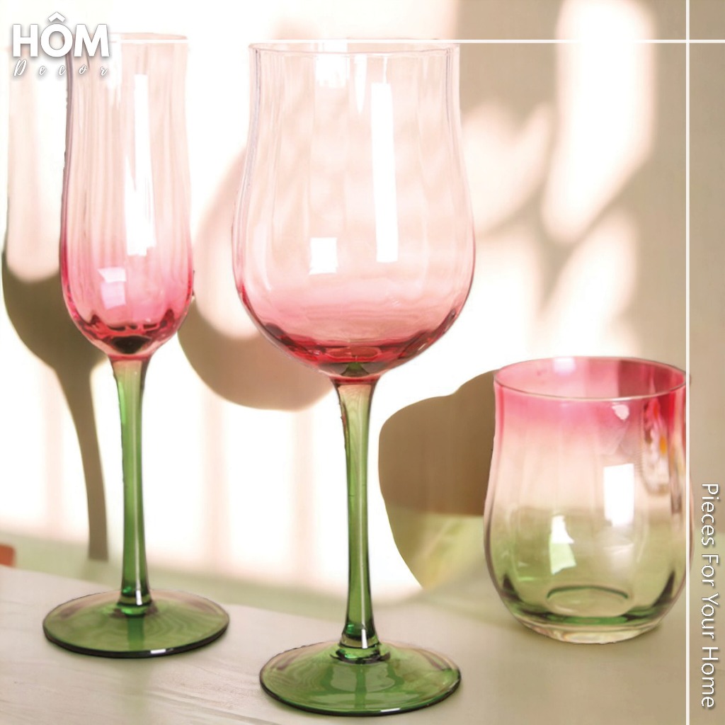 Ly rượu bông Tulip