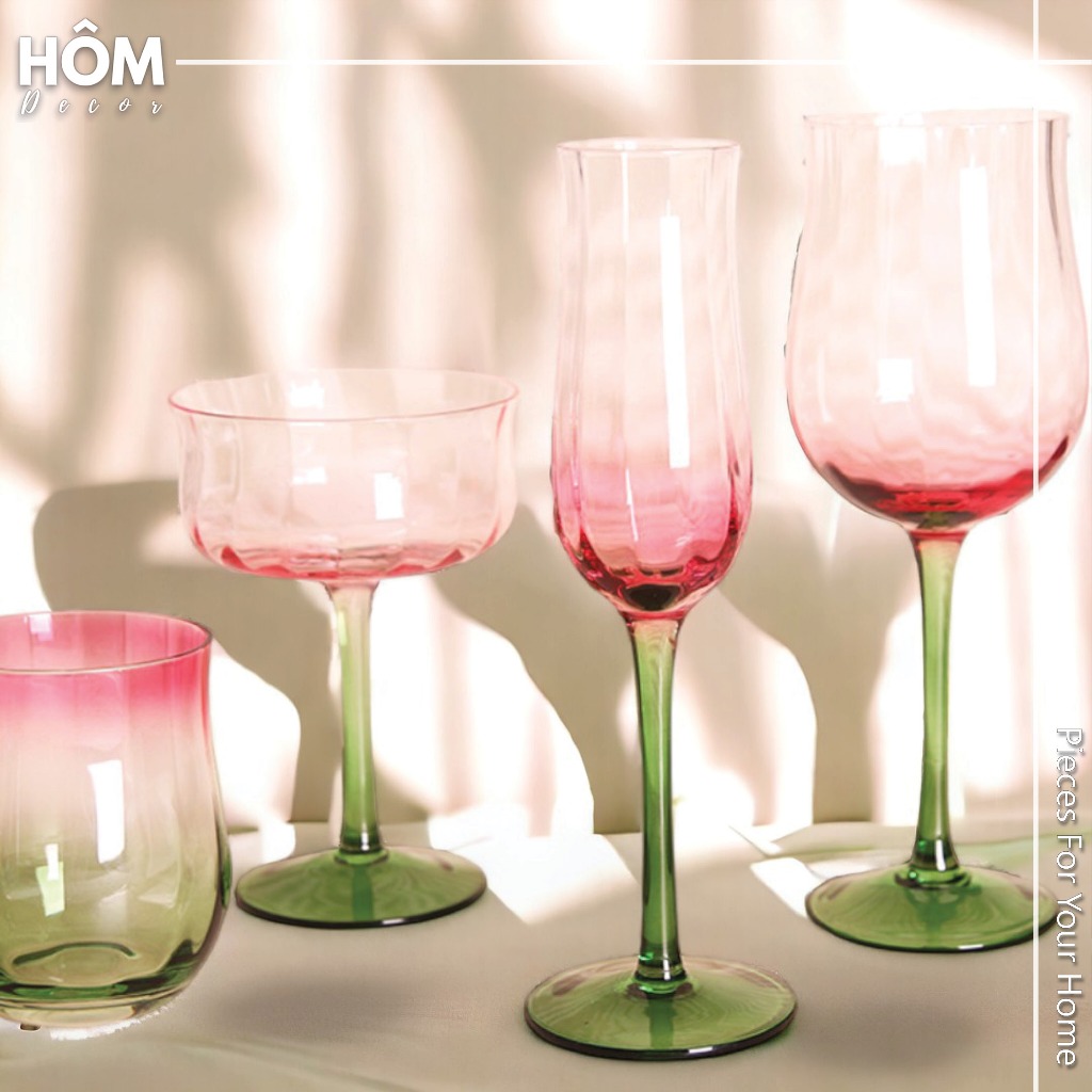 Ly rượu bông Tulip