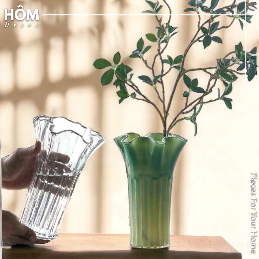 Bình hoa bắp cải