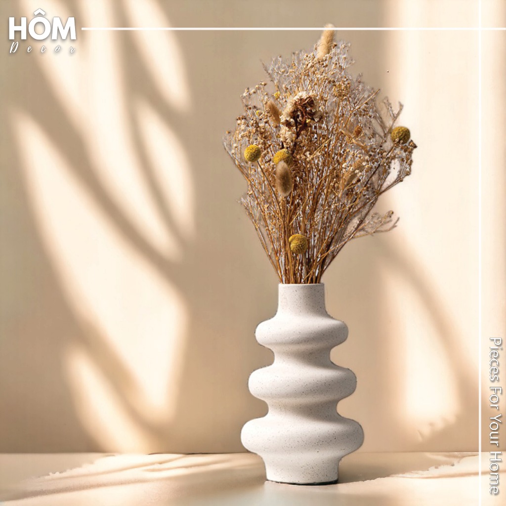 Bình gốm xoắn ốc