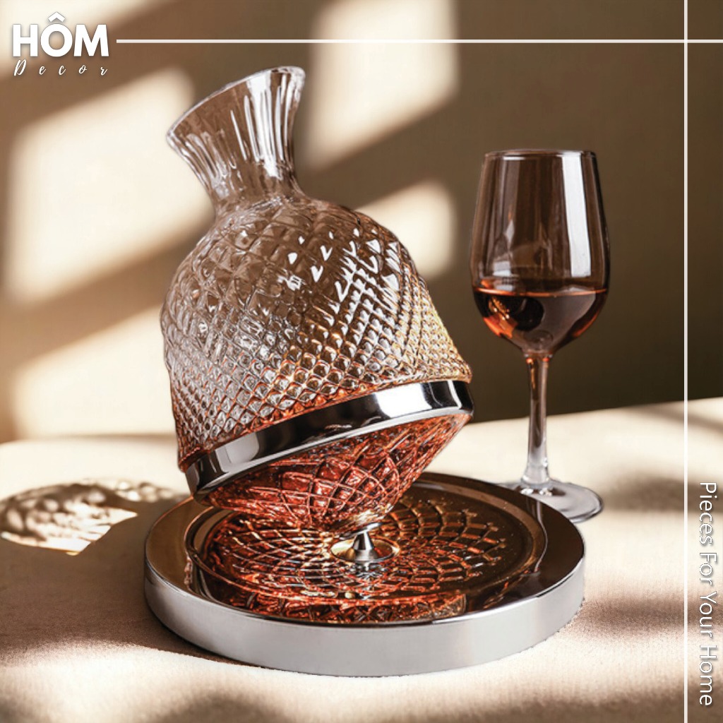 Đựng Rượu Thủy Tinh Cao Cấp Decor
