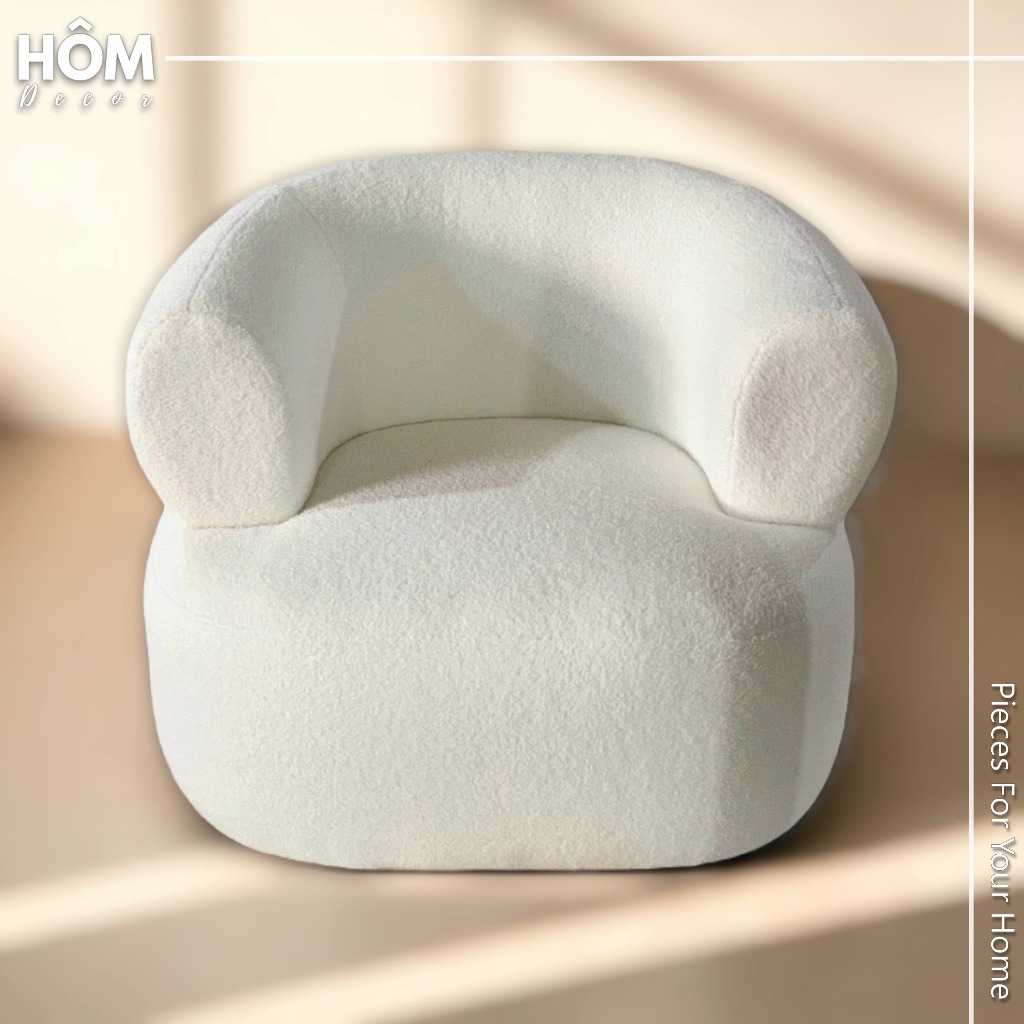 Puffer armchair