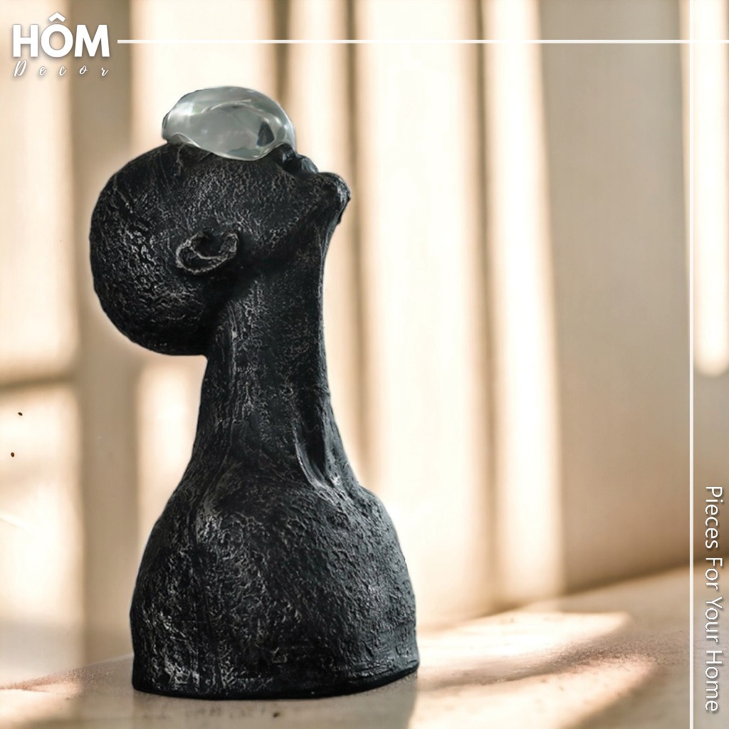 Tượng nghệ thuật thở oxy