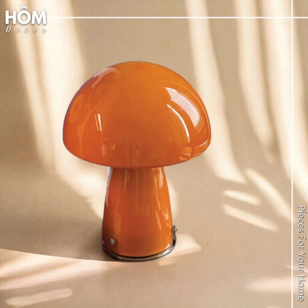 Đèn nấm để bàn phong cách hiện đại