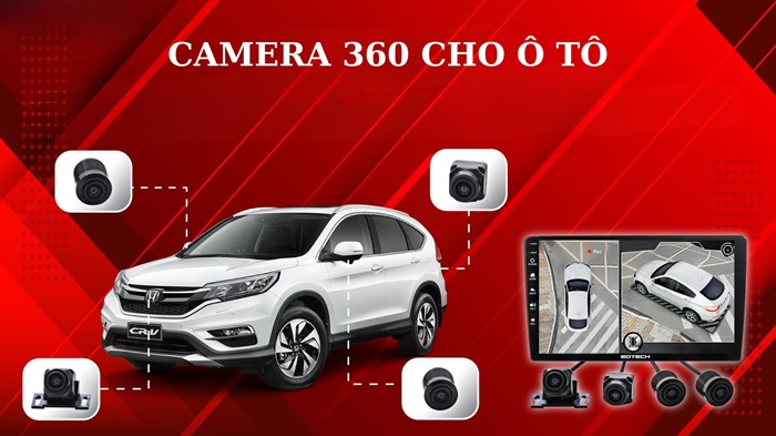 Bảng giá camera 360 cho ô tô mới nhất kèm tính năng nổi bật – Tư vấn chi tiết
