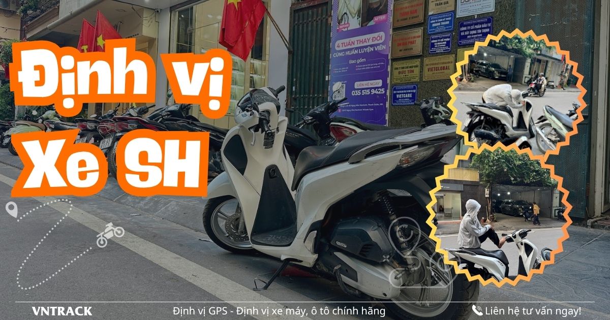 Thiết bị định vị xe máy Honda SH nào tốt nhất hiện nay?