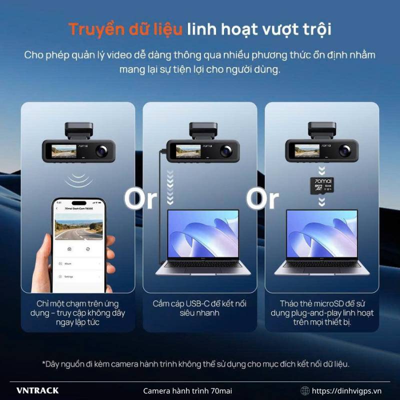 Khả năng truyền dữ liệu đa dạng, linh hoạt
