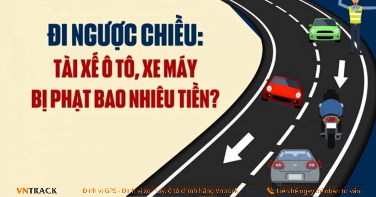 Đi ngược chiều phạt bao nhiêu tiền? là câu hỏi nhiều người quan tâm