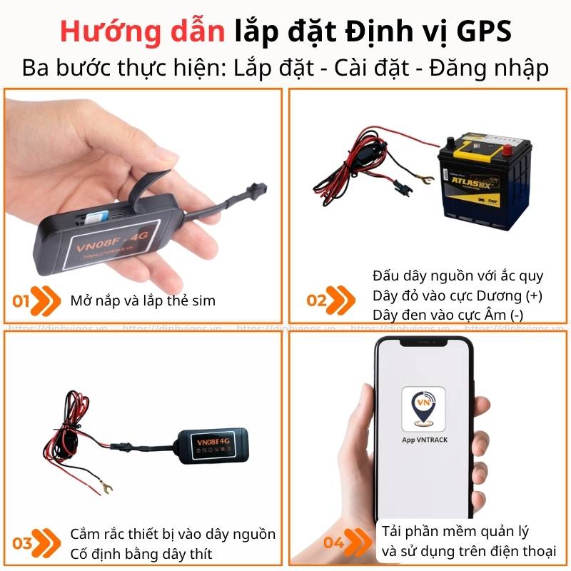 Hướng dẫn lắp đặt định vị Air Blade tại nhà