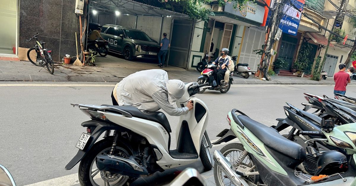 Trộm cắp xe máy Honda SH