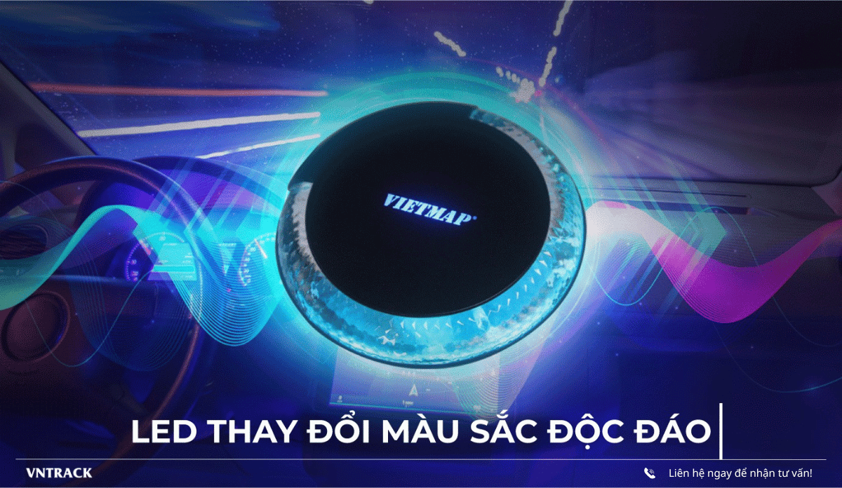 Vietmap BS10 có thể thay đổi led độc đáo