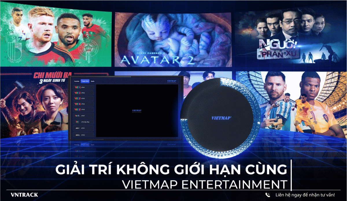 Vietmap BS10 giải trí không giới hạn