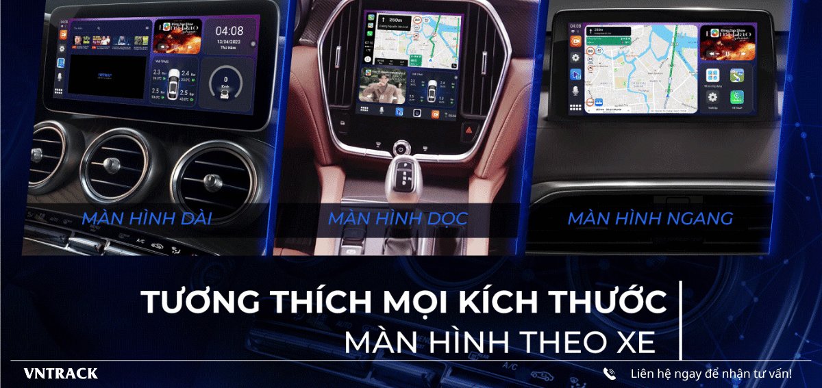 Vietmap BS10 Lite tương thích màn hình zin có CarPlay hoặc Android Auto nối dây