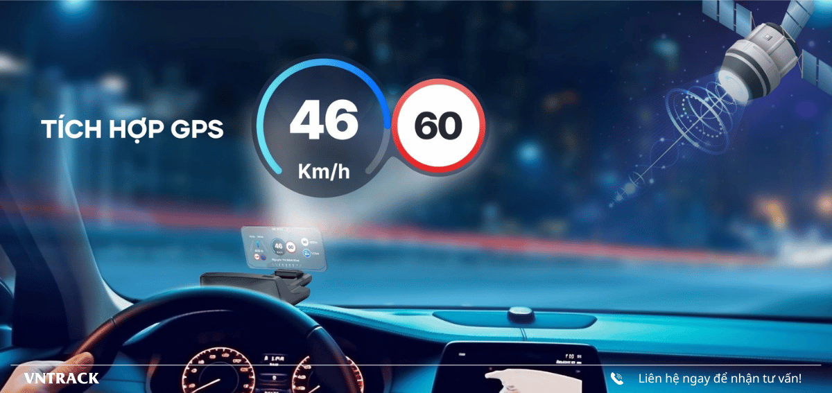 Vietmap H50 được tích hợp GPS độc lập