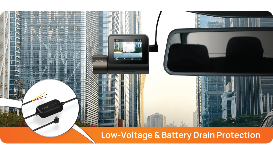 Camera hành trình 70mai A200 | Ghi Hình HDR FHD Trước Sau, Bảo vệ bình