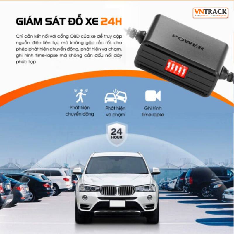 Bộ Hardwire Kit cổng OBD II 70mai - Bản Type-C và Micro USB