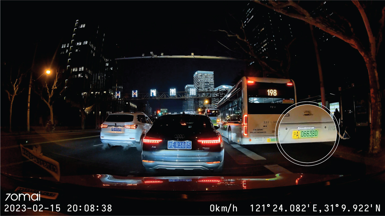 Camera hành trình 70mai A200 | Ghi Hình HDR FHD Trước Sau, Bảo vệ bình