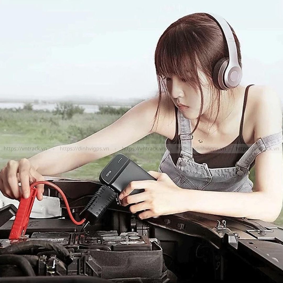 Bộ Kích Bình Ô Tô 70 Mai PS01 | 11100mAh, Kiêm Sạc Dự Phòng, Có Đèn Pin