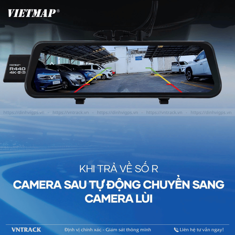 Camera Hành Trình Gương Vietmap R440