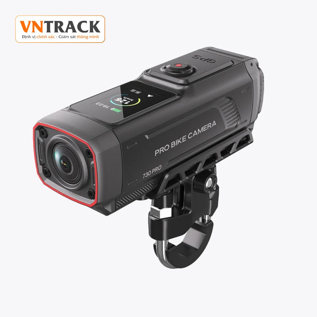 Camera Hành Trình Xe Máy Akeeyo AKY-730 Pro | 4K, Tích Hợp GPS