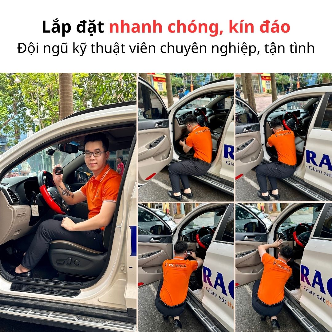 Định Vị Ô Tô VL505 4G | Cắm cổng OBD II, Siêu nhỏ gọn, NEW 2024