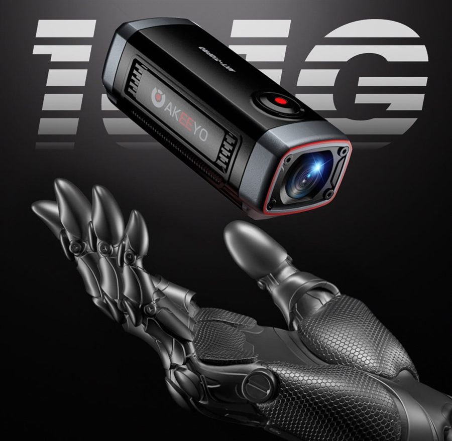Camera Hành Trình Xe Máy Akeeyo AKY-710 Pro | 4K Chống Rung EIS