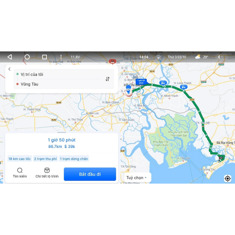 VIETMAP LITE PRO - Phần mềm dẫn đường và trợ lý giao thông thế hệ mới