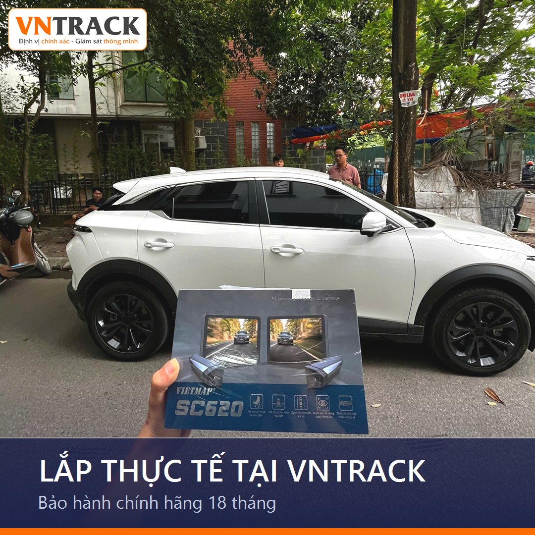 Vietmap SC620 - Camera gương chiếu hậu điện tử, cảnh báo điểm mù