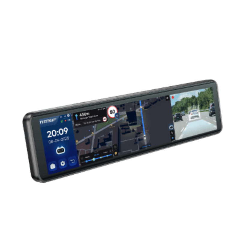 Vietmap V740 - Camera Hành Trình Gương Android Đa Năng