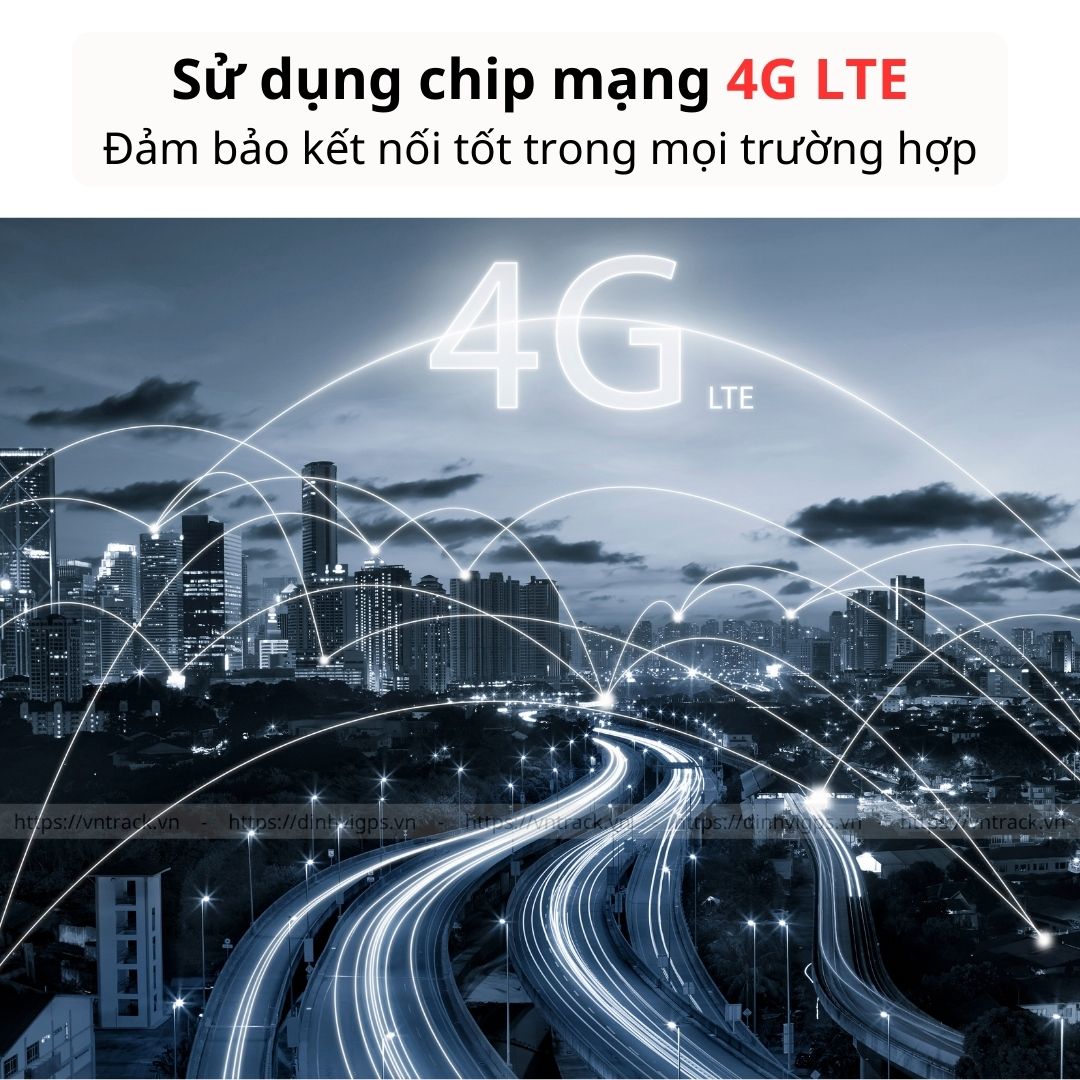 Định Vị Xe Máy, Ô Tô VN09F 4G | Tắt Máy Từ Xa, Nhận biết Tắt Mở Động Cơ